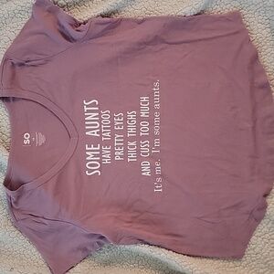 NWOT "Aunt" TShirt